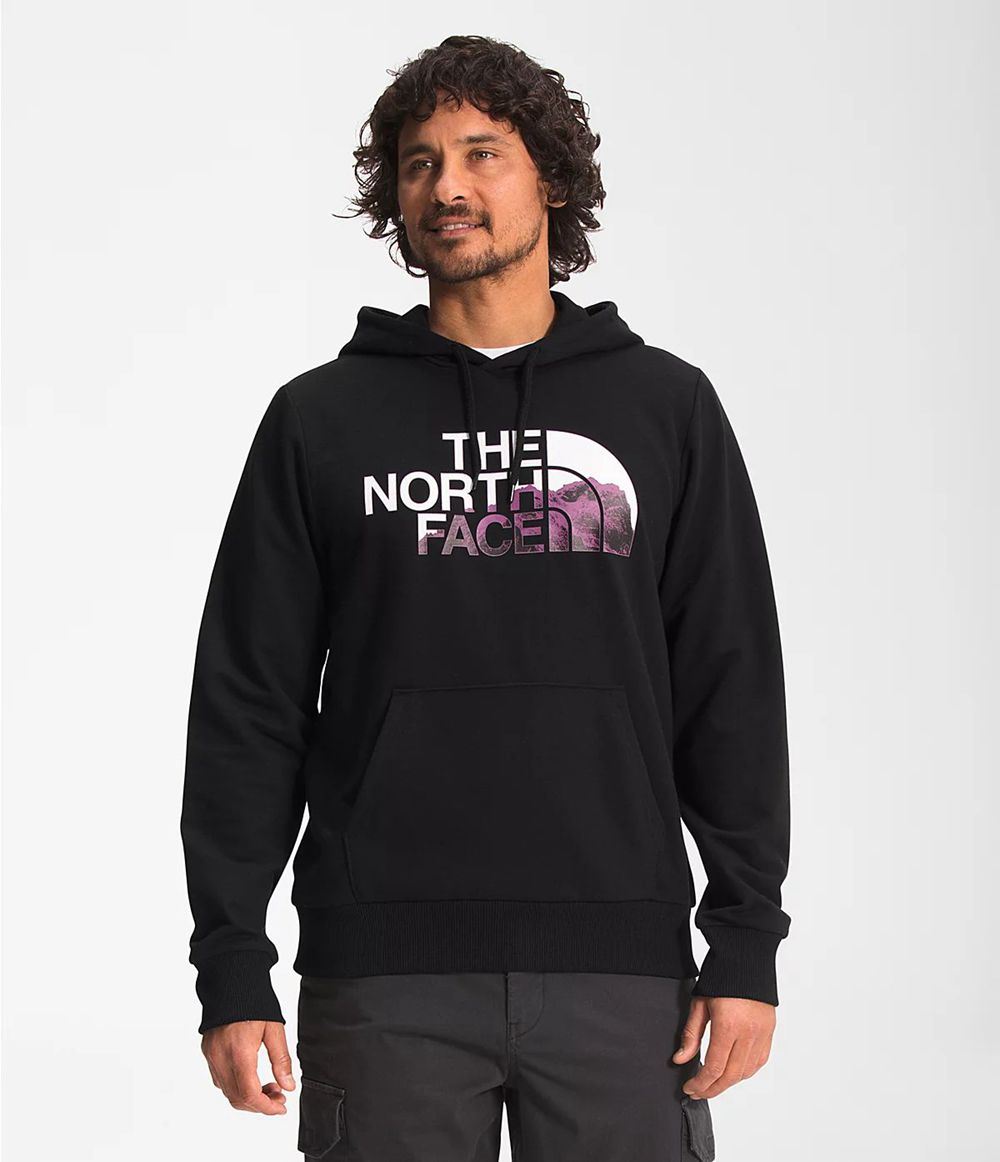 The North Face Logo Play Kapuzenpullover Herren - Schwarz CH-737DQOH